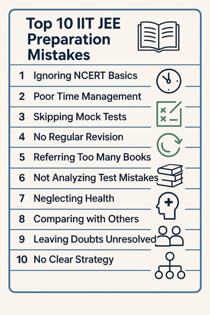 IIT-JEE Preparation Mistakes
